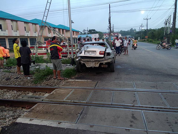 รถไฟชน