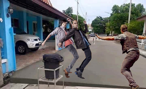  เทพื้นเอียงหน้าบ้านล้ำถนนสาธารณะผิดหรือไม่