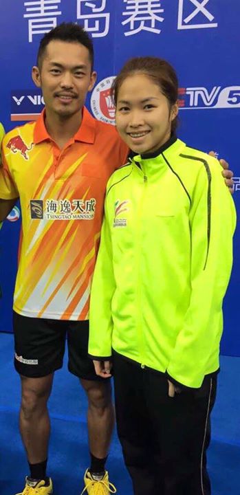 น้องเมย์ รัชนก ดวลลูกขนไก่ หลิน ตัน 