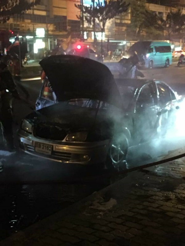 รถติดเเก๊สระเบิด