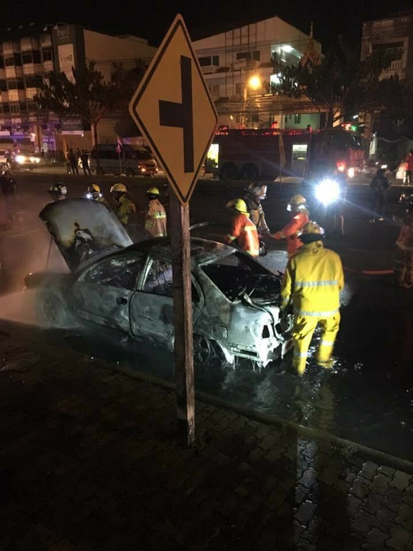 รถติดเเก๊สระเบิด