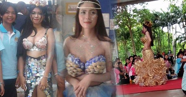 ประกวดแต่งกายชุดนางเงือก