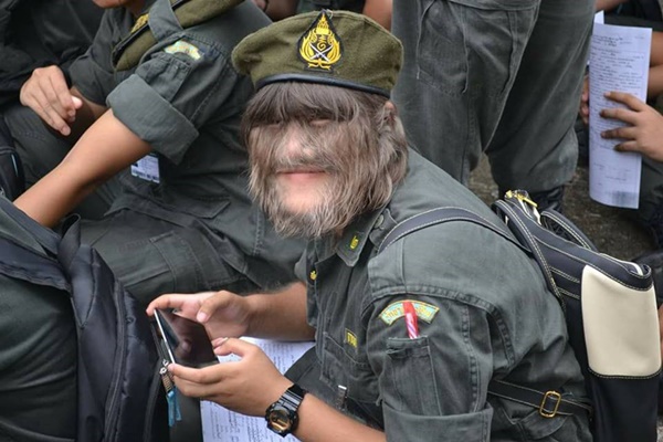  น้องแนท เด็กขนยาว