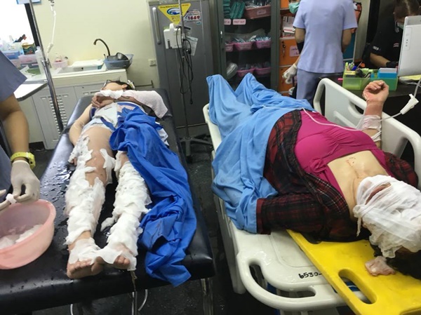 เรือสปีดโบ๊ท ระเบิดกลางเกาะพีพี 