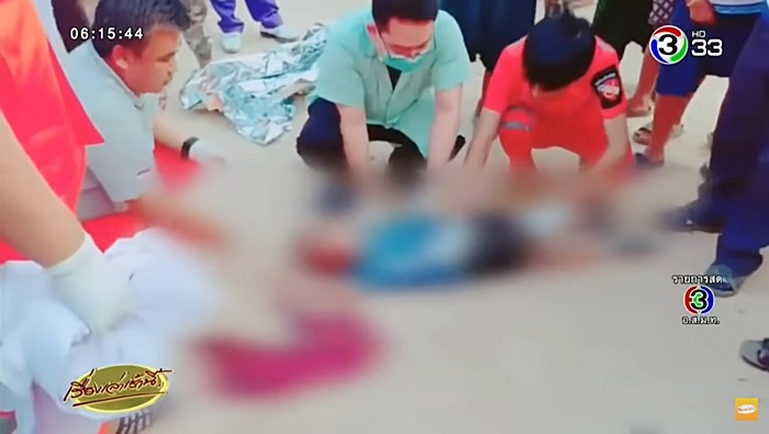รถไหลทับร่างเด็กเสียชีวิต