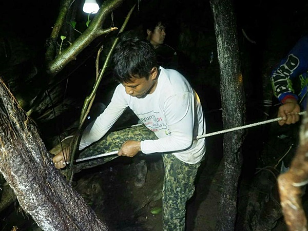 ทีมเก็บรังนกเกาะลิบง