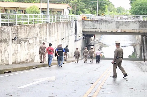 คดีรถจมน้ำในอุโมงค์ลอดทางรถไฟ