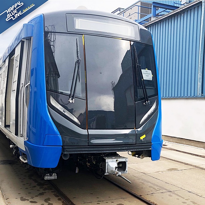 รถไฟฟ้า MRT ขบวนใหม่ สายสีน้ำเงิน