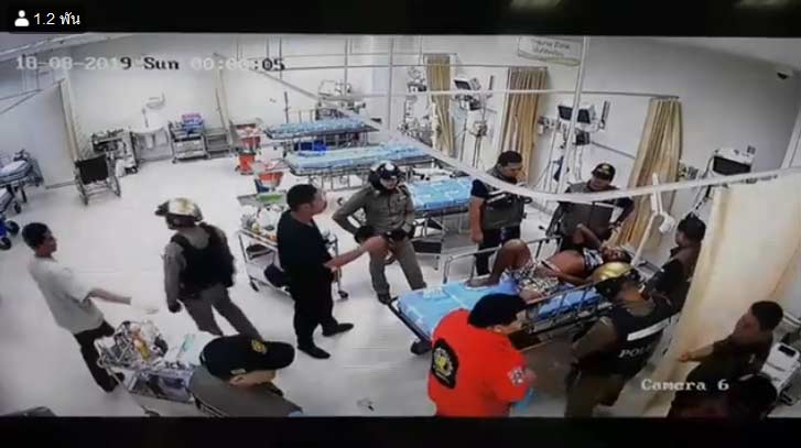 ตำรวจซ้อมผู้ต้องหา