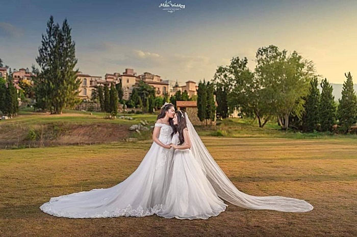 หญิงรักหญิงควงคู่แต่งงาน