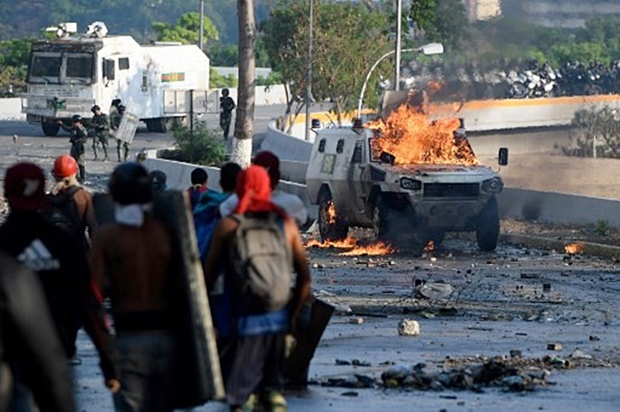 ประท้วงเวเนซุเอลา 