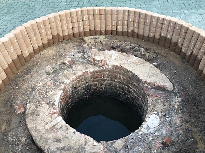 บ่อน้ำโบราณหน้ากระทรวงกลาโหม