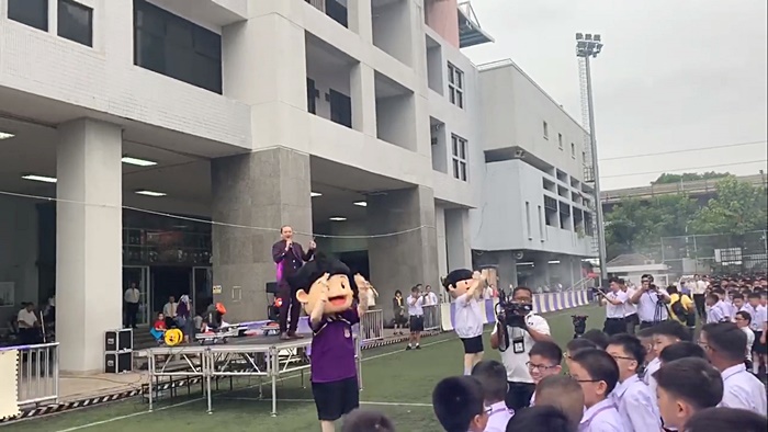 ผอ. กรุงเทพคริสเตียน สวมวิญญาณแรปเปอร์