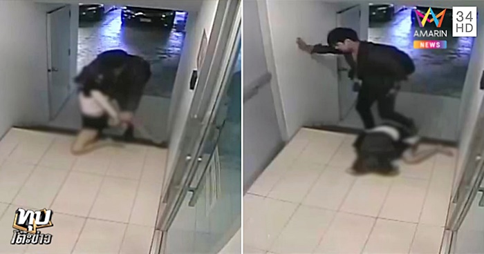  น้ำอุ่น ลากตัวลัลลาเบล จากลิฟต์เข้าห้อง 