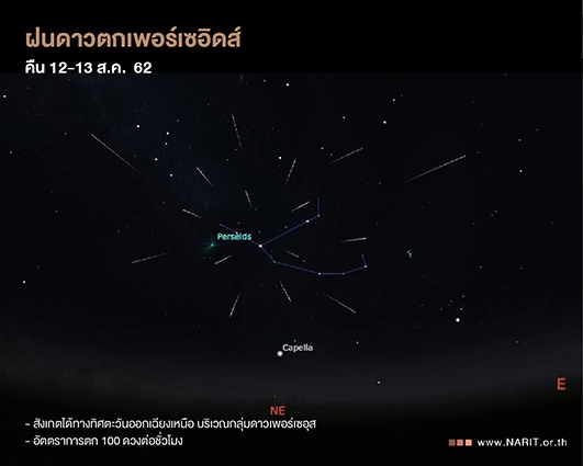 ฝนดาวตกเพอร์เซอิดส์