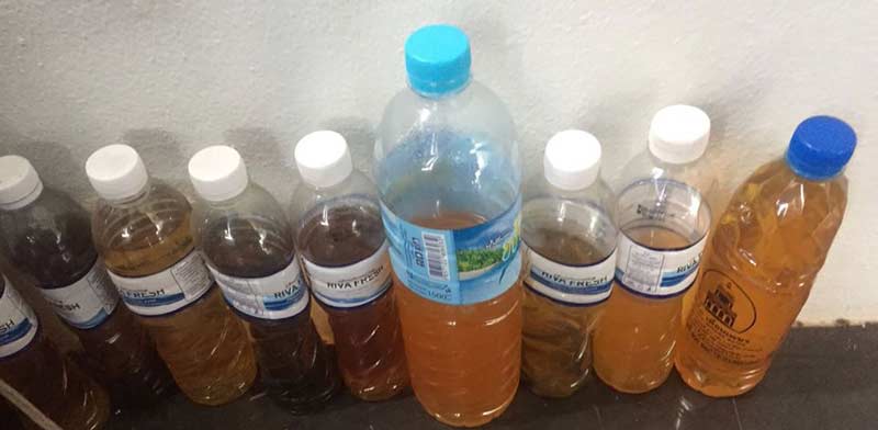 ดื่มน้ำปัสสาวะ