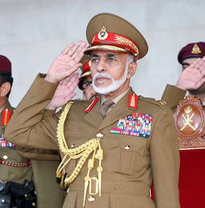 สุลต่านโอมาน สวรรคต