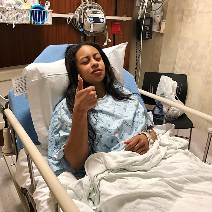 นักเต้นสาว ตกเสา 6 เมตร 