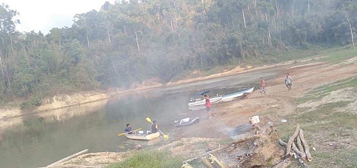 ตั้งแคมป์เขตหวงห้าม 