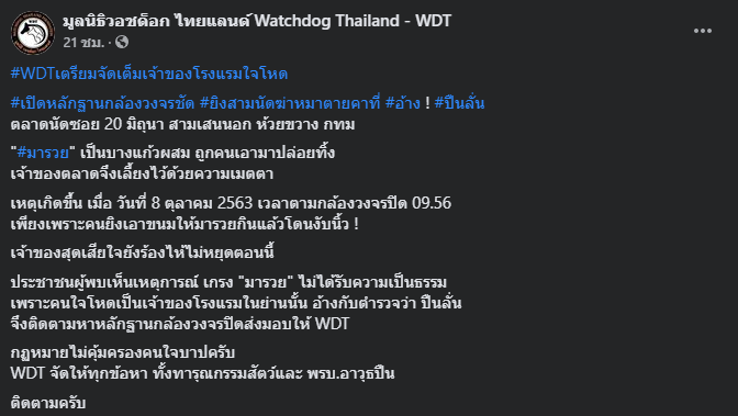 ฆ่าน้องหมา