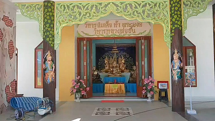  ภาพรุกขเทวดา บิณฑ์-ตูน ในวัด