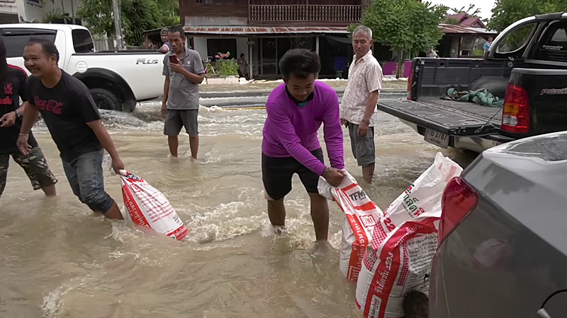 บุรีรัมย์ น้ำท่วม