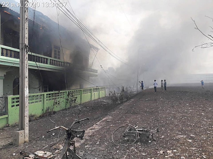 ท่อส่งแก๊สระเบิด