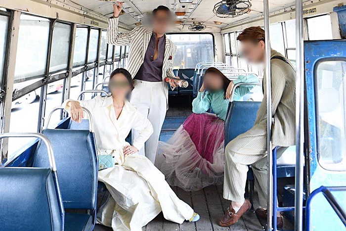 ไฮโซสาว ฝันอยากเป็นกระเป๋ารถเมล์  