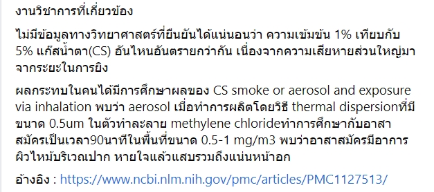 ผลตรวจน้ำที่ตำรวจฉีดใส่ม็อบราษฎร