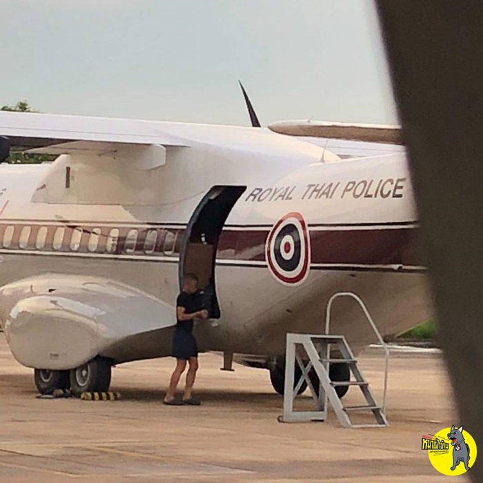 ตร. ใหญ่ ใช้เครื่องบิน ตร. ขนเหล้าเถื่อน..?