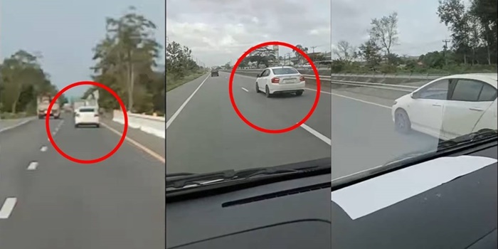 คลิปเก๋งปืนดุ 