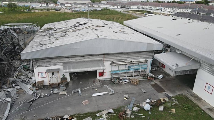  โรงงานหมิงตี้หลังไฟไหม้