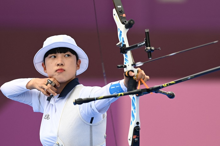 An San นักยิงธนูเกาหลีใต้ 