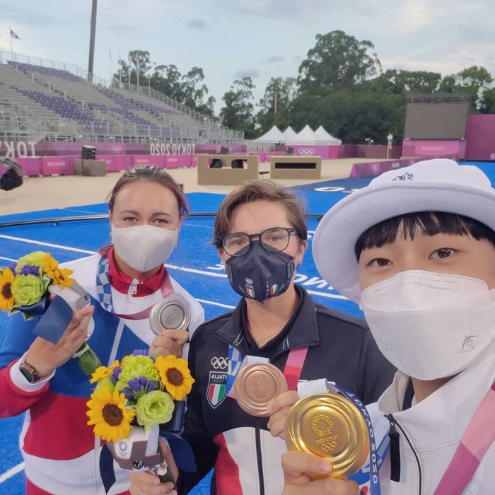 An San นักยิงธนูเกาหลีใต้ 