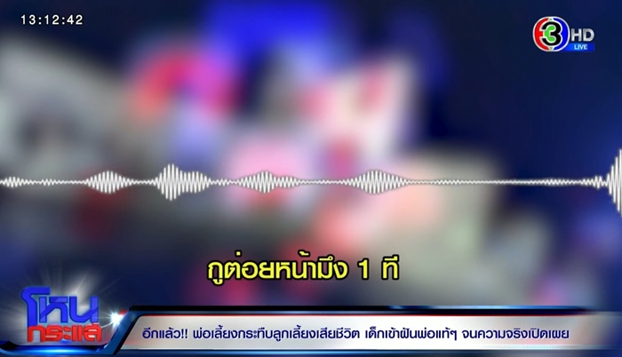 พ่อเลี้ยงทำร้ายลูกเลี้ยง