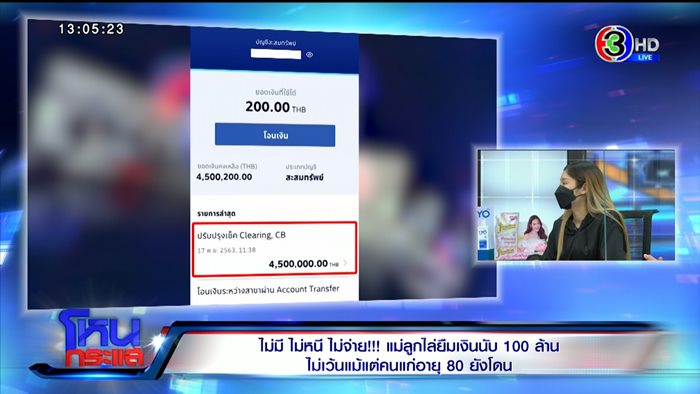 แม่-ลูก หลอกเงิน