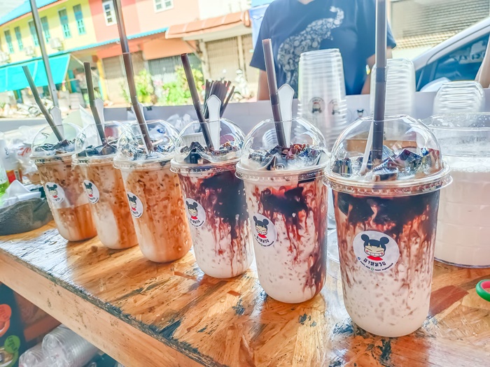 เฉาก๊วยนมสด 