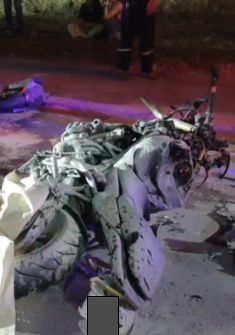 แห่อาลัย นุ๊กนิ้ก นางฟ้าบิ๊กไบค์ 