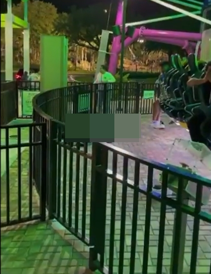 เด็กวัย 14 ตกเครื่องเล่น Free Fall