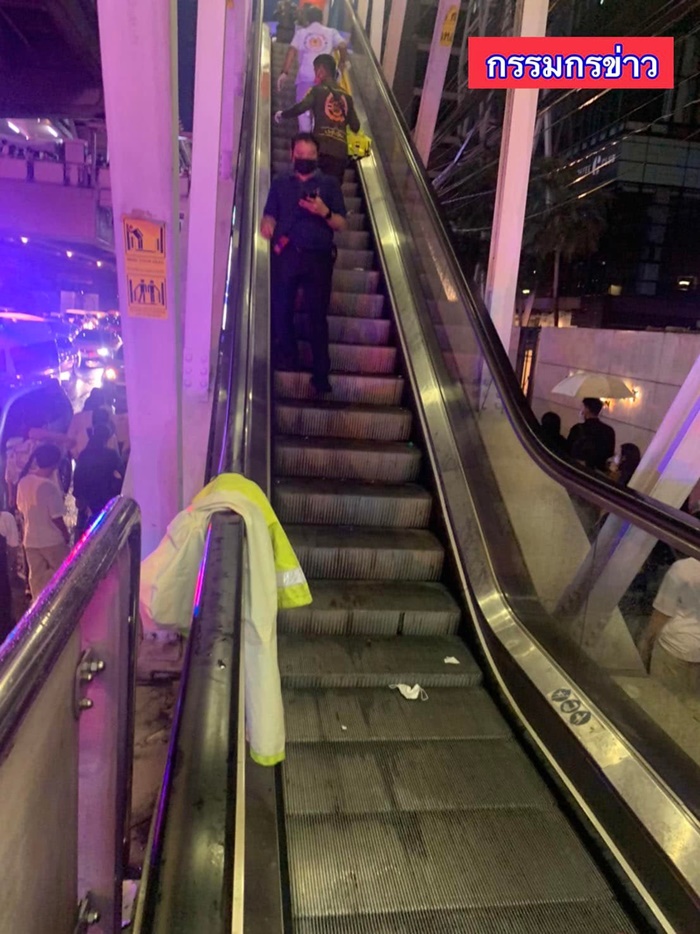 คลิปนาทีร่วงล้มทับบน BTS