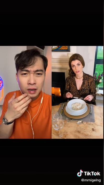 กินข้าวด้วยมีดกับส้อม...