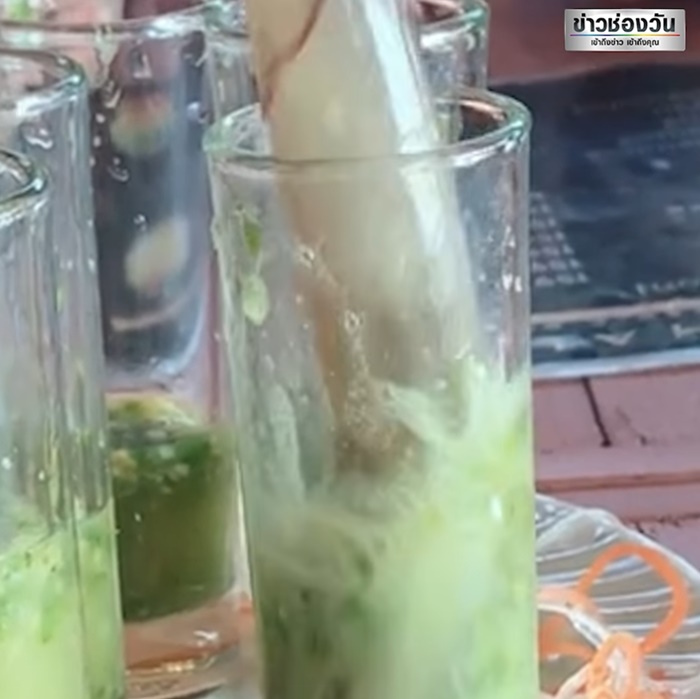 หมึกช็อต จุ่มซีฟู้ด