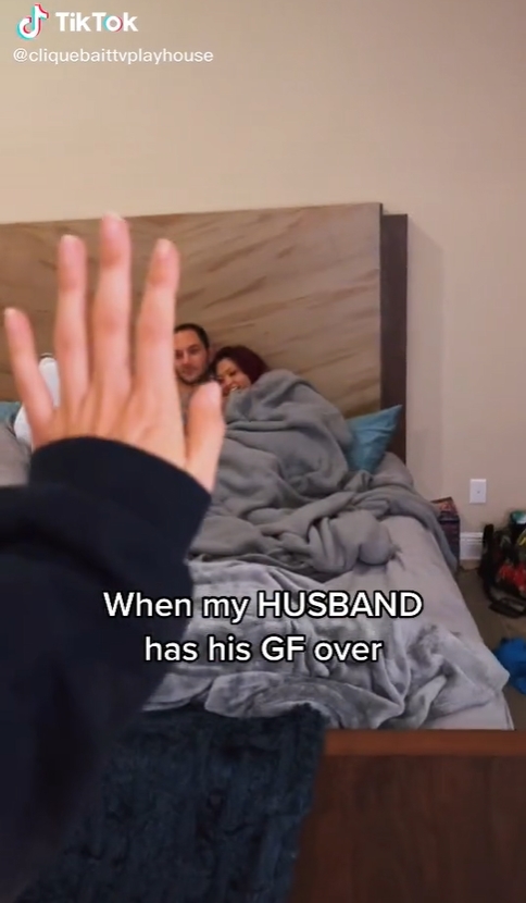 สาวให้สามีทรีซัม 