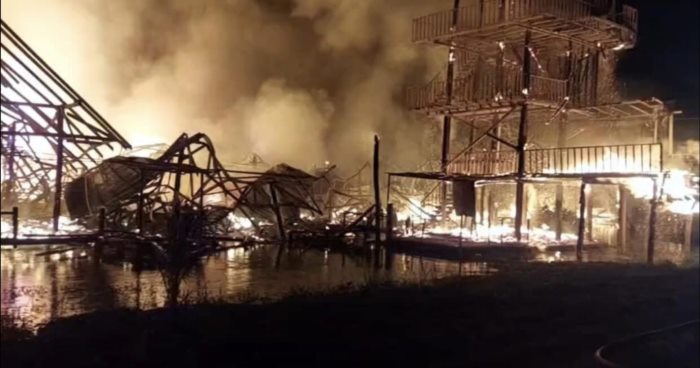 ไฟไหม้ตลาดน้ำ 4 ภาค