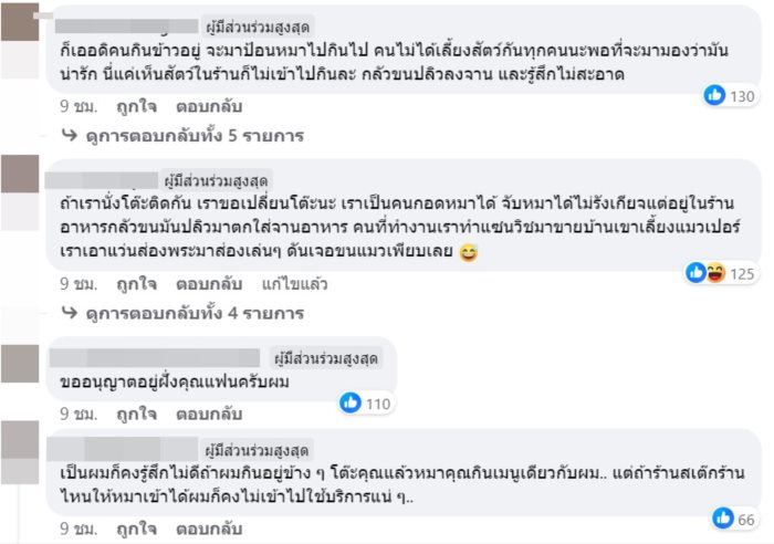 ร้านสเต็กเอาหมาเข้าได้