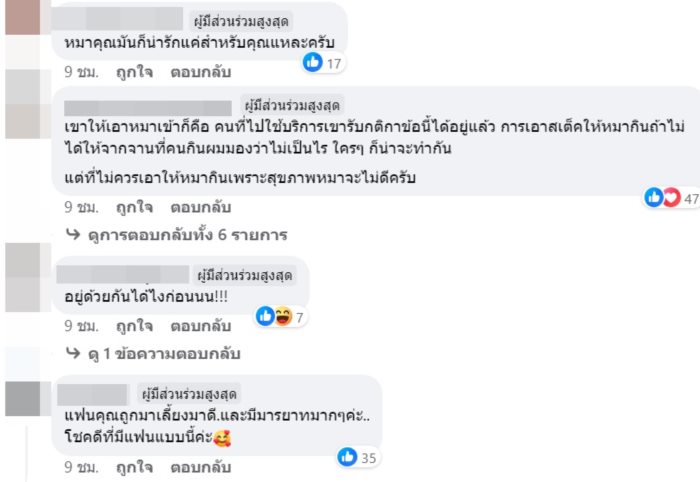 ร้านสเต็กเอาหมาเข้าได้