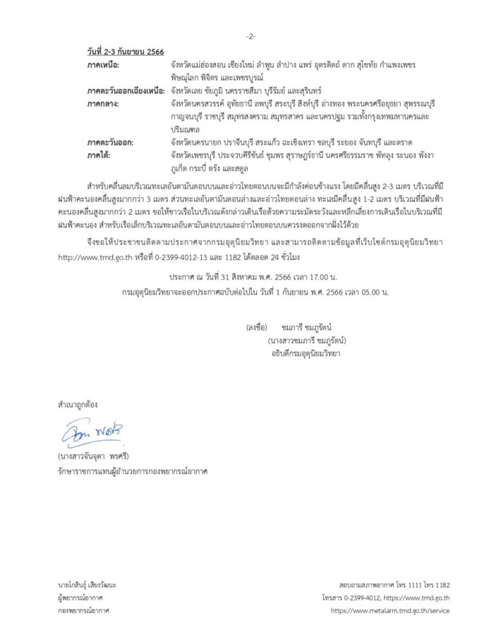  กรมอุตุนิยมวิทยา