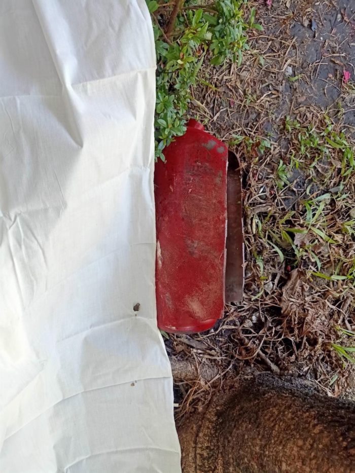   ถังดับเพลิงจะระเบิด 