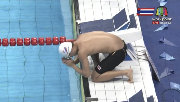  เอส ศุภ สง่าวรวงศ์ นักกีฬาว่ายน้ำ