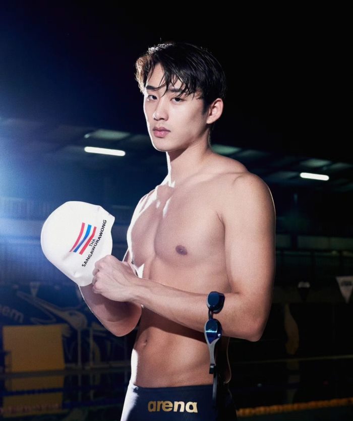  เอส ศุภ สง่าวรวงศ์ นักกีฬาว่ายน้ำ